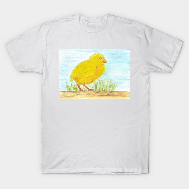 chick in the grass T-Shirt by Kunst und Kreatives